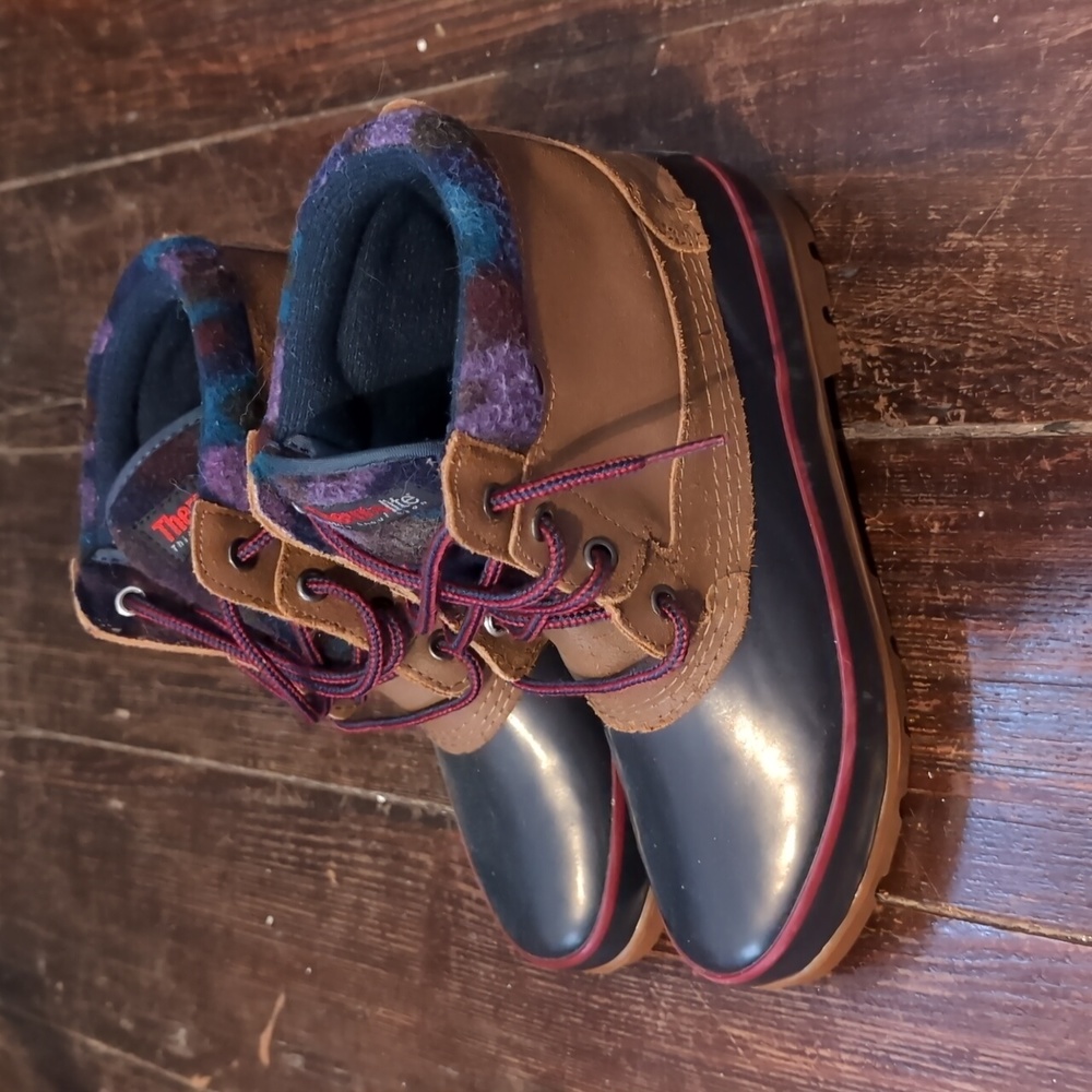 Vintage Leather Duck Boots Size 7